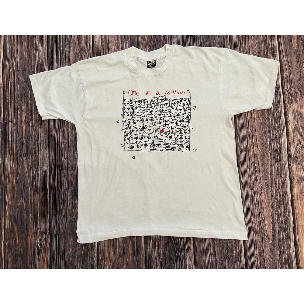 Vintage cat shirt